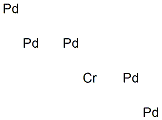 Chromium pentapalladium 구조식 이미지