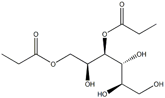 D-Glucitol 1,3-dipropionate Structure