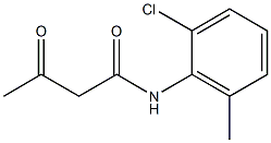 2'-Chloro-6'-methylacetoacetanilide 구조식 이미지