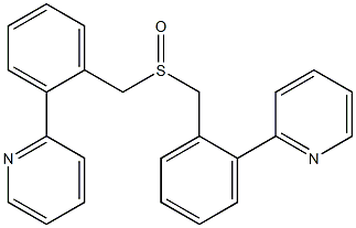 2-Pyridylbenzyl sulfoxide Structure