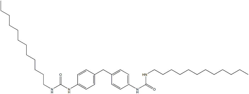 1,1'-[Methylenebis(4,1-phenylene)]bis(3-dodecylurea) Structure