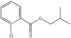 o-Chlorobenzoic acid isobutyl ester Structure