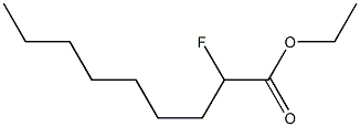 2-Fluorononanoic acid ethyl ester 구조식 이미지