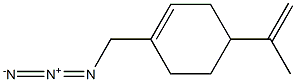 1-(Azidomethyl)-4-isopropenyl-1-cyclohexene 구조식 이미지