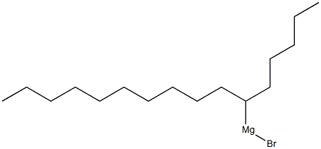 (1-Pentylundecyl)magnesium bromide Structure
