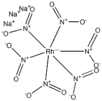 Sodium hexanitrorhodate(III) Structure