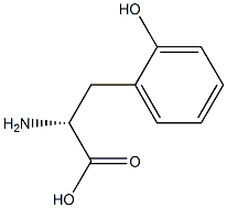 (R)-2-Amino-3-(2-hydroxyphenyl)propanoic acid Structure