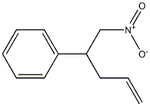 4-Phenyl-5-nitro-1-pentene 구조식 이미지