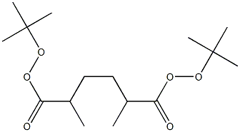 Hexane-2,5-di(peroxycarboxylic acid)di-tert-butyl ester Structure