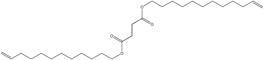 Succinic acid di(11-dodecenyl) ester 구조식 이미지