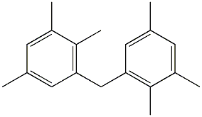 3,3'-Methylenebis(1,2,5-trimethylbenzene) 구조식 이미지