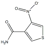 4-Nitro-3-thiophenecarboxamide Structure