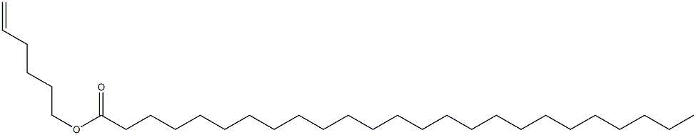 Pentacosanoic acid 5-hexenyl ester Structure