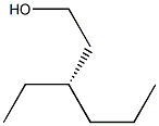 [S,(+)]-3-Ethyl-1-hexanol 구조식 이미지