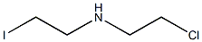 (2-Chloroethyl)(2-iodoethyl)amine 구조식 이미지