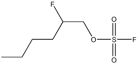 2-Fluoro-1-[(fluorosulfonyl)oxy]hexane Structure