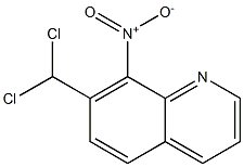 8-Nitro-7-dichloromethylquinoline 구조식 이미지