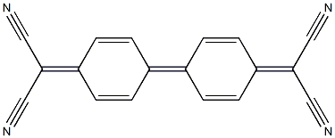 2-[4-[4-(Dicyanomethylene)-2,5-cyclohexadien-1-ylidene]-2,5-cyclohexadien-1-ylidene]propanedinitrile 구조식 이미지