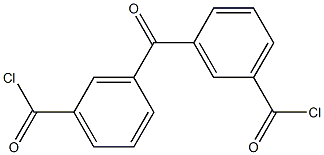 3,3'-Carbonylbis(benzoic acid chloride) Structure