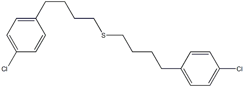 4-Chlorophenylbutyl sulfide 구조식 이미지