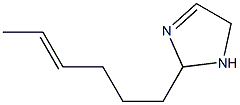2-(4-Hexenyl)-3-imidazoline Structure