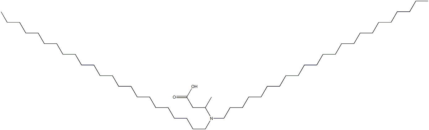 3-(Ditricosylamino)butyric acid 구조식 이미지