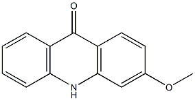 3-Methoxyacridin-9(10H)-one 구조식 이미지