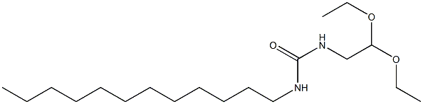 1-(2,2-Diethoxyethyl)-3-dodecylurea 구조식 이미지