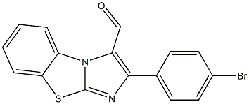 2-(4-Bromophenyl)imidazo[2,1-b]benzothiazole-3-carbaldehyde Structure
