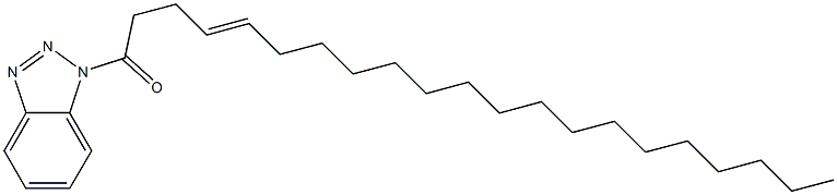 1-(1-Oxo-4-henicosenyl)-1H-benzotriazole 구조식 이미지