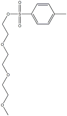 p-Toluenesulfonic acid 2-[2-(2-methoxyethoxy)ethoxy]ethyl ester Structure