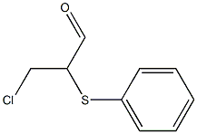 3-Chloro-2-(phenylthio)propionaldehyde Structure