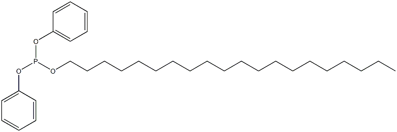 Phosphorous acid icosyldiphenyl ester 구조식 이미지
