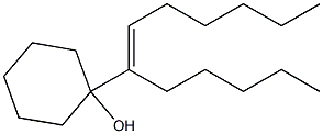 1-[(E)-1-Pentyl-1-heptenyl]cyclohexan-1-ol Structure