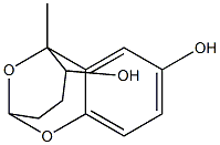2,6-Epoxy-6-methyl-3,4,5,6-tetrahydro-2H-1-benzoxocin-5,8-diol Structure