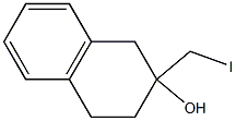 2-(Iodomethyl)tetralin-2-ol Structure