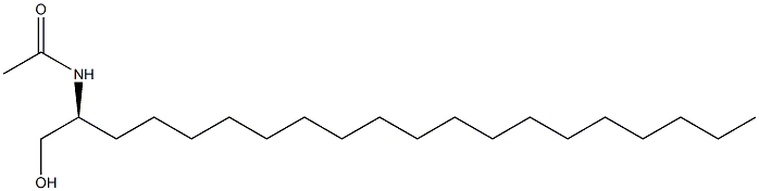 (-)-N-[(S)-1-(Hydroxymethyl)nonadecyl]acetamide 구조식 이미지