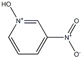 3-Nitro-1-hydroxypyridin-1-ium 구조식 이미지