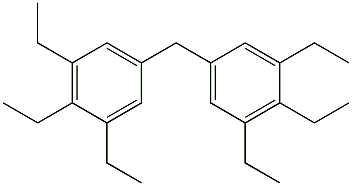 5,5'-Methylenebis(1,2,3-triethylbenzene) Structure