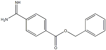 p-Amidinobenzoic acid benzyl ester 구조식 이미지