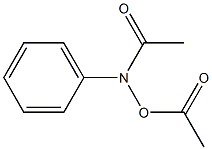 N,O-Diacetyl-N-phenylhydroxylamine Structure