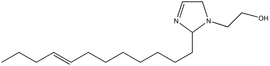 2-(8-Dodecenyl)-3-imidazoline-1-ethanol Structure