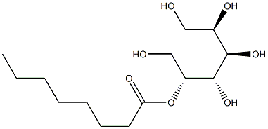 D-Mannitol 2-octanoate 구조식 이미지