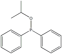 Diphenylisopropoxyphosphine Structure