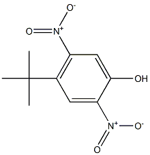 4-tert-Butyl-2,5-dinitrophenol Structure
