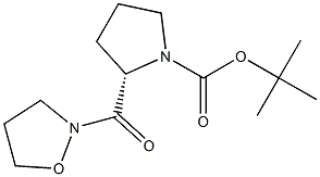 Isoxazolidin-2-yl[(2S)-1-tert-butoxycarbonyl-2-pyrrolidinyl] ketone 구조식 이미지