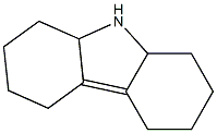 1,2,3,4,5,6,7,8,8a,9a-Decahydro-9H-carbazole 구조식 이미지