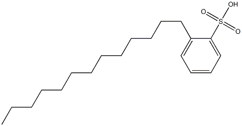 2-Tridecylbenzenesulfonic acid Structure