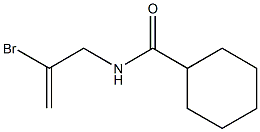 N-(2-Bromoallyl)cyclohexanecarboxamide 구조식 이미지