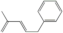 (E)-2-Methyl-5-phenyl-1,3-pentadiene Structure